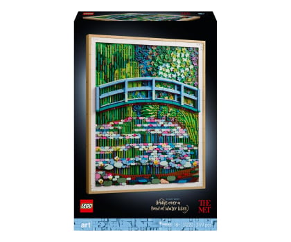 Klocki LEGO® LEGO ART 31220 Claude Monet — Most nad stawem z liliami wodnymi